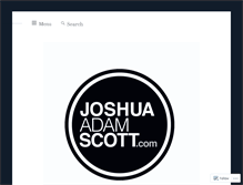 Tablet Screenshot of joshuaadamscott.com